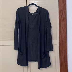 Brandt Melville Charcoal cardigan